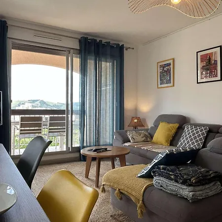 Appartement 3 Pieces Banyuls-Sur-Mer Avec Parking Et Climatisation - Fr-1-225C-168 *
